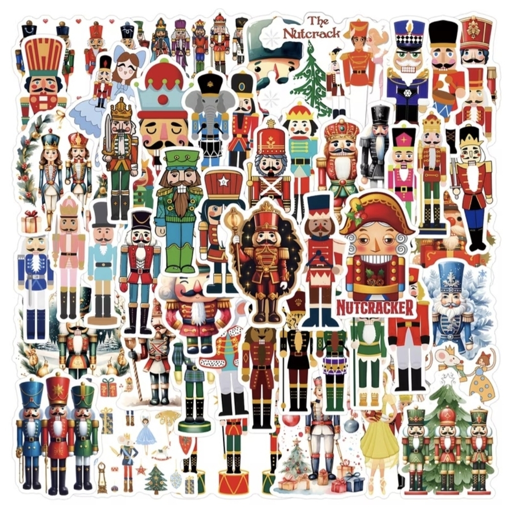 Festive Nutcracker Sticker Collection - Picture 6 of 7